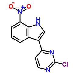 3-(2-chloropyrimidin-4-yl)-7-nitro-1H-indole Structure