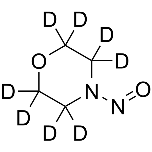 4-Nitrosomorpholine structure