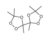 3,3,5-trimethyl-5-(3,5,5-trimethyl-1,2,4-trioxolan-3-yl)-1,2,4-trioxolane Structure