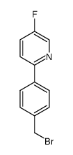 2-[4-(bromomethyl)phenyl]-5-fluoropyridine picture