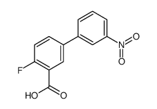 2-fluoro-5-(3-nitrophenyl)benzoic acid结构式