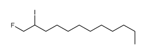 1-fluoro-2-iodododecane Structure