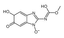 methyl N-(5-hydroxy-1-oxido-6-oxo-5H-benzimidazol-2-yl)carbamate Structure