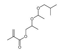 2-[1-(2-methylpropoxy)ethoxy]propyl 2-methylprop-2-enoate Structure