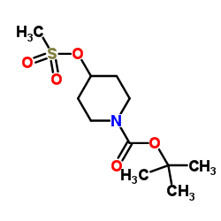 1-Boc-4-甲烷磺酰氧基哌啶图片