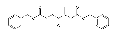 Z-Gly-Sar-OBzl Structure