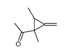 Ethanone, 1-(1,2-dimethyl-3-methylenecyclopropyl)- (9CI) picture