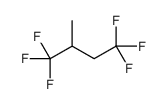 1,1,1,4,4,4-hexafluoro-2-methylbutane Structure