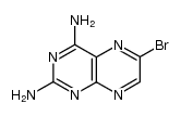 6-bromo-2,4-pteridinediamine Structure