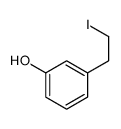 3-(2-iodoethyl)phenol Structure