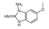 1H-Benzimidazole-1,2-diamine,6-methoxy-(9CI)结构式