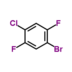 1-溴-4-氯-2,5-二氟苯结构式