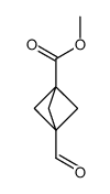 methyl 3-formylbicyclo[1.1.1]pentane-1-carboxylate structure