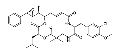 Cryptophycin-结构式