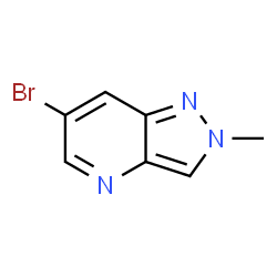 6-bromo-2-methyl-2H-pyrazolo[4,3-b]pyridine Structure