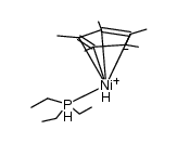 Cp*Ni(PEt3)H Structure