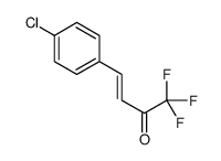 4-(4-chlorophenyl)-1,1,1-trifluorobut-3-en-2-one Structure