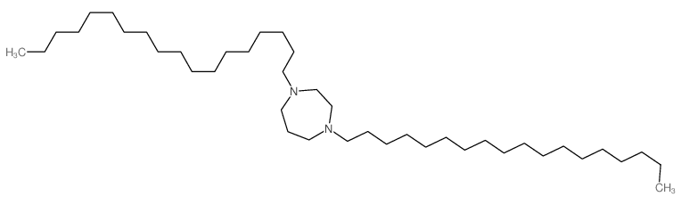 1H-1,4-Diazepine,hexahydro-1,4-dioctadecyl-结构式