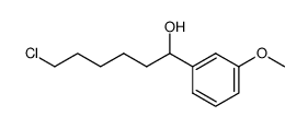 6-chloro-1-(3-methoxyphenyl)-1-hexanol Structure