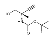 Carbamic acid, [(1S)-1-(hydroxymethyl)-1-methyl-2-propynyl]-, 1,1- Structure