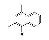 1-bromo-2,4-dimethylnaphthalene结构式