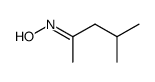 4-methyl-pentan-2-one (E)-oxime Structure