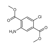 DIMETHYL 2-AMINO-5-CHLOROTEREPHTHALATE Structure