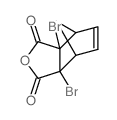 meso-2-exo,3-exo-dibromobicyclo[2.2.1]hept-5-ene-2-endo,3-endo-dicarboxylic anhydride Structure