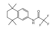 2,2,2-trifluoro-N-(5,5,8,8-tetramethyl-5,6,7,8-tetrahydro-naphthalen-2-yl)-acetamide Structure