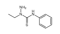 2-ethyl-4-phenyl thiosemicarbazide Structure