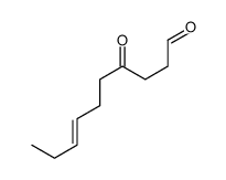 (Z)-4-oxo-7-decenal structure