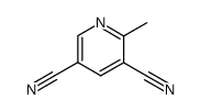 2-methyl-pyridine-3,5-dicarbonitrile结构式