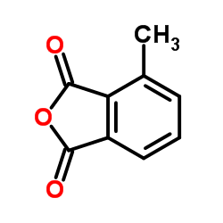 3-甲基邻苯二甲酸酐结构式