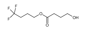 4-hydroxy-butyric acid trifluorobutyl ester结构式