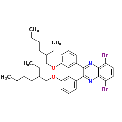 5,8-Dibromo-2,3-bis{3-[(2-ethylhexyl)oxy]phenyl}quinoxaline picture