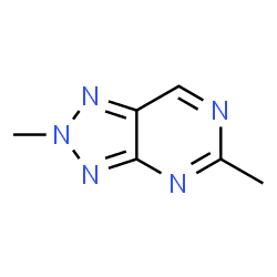 2H-1,2,3-Triazolo[4,5-d]pyrimidine, 2,5-dimethyl- (9CI) structure