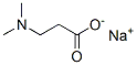 N,N-Dimethyl-β-alanine sodium salt structure