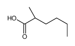 (2R)-2-Methylhexanoic acid结构式