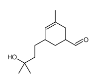 5-(3-Hydroxy-3-methylbutyl)-3-methyl-3-cyclohexene-1-carbaldehyde Structure