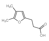 3-(4,5-二甲基-2-呋喃)丙酸结构式