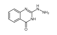 2-hydrazino-4-oxo-3H-quinazoline structure