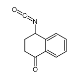 4-isocyanato-3,4-dihydro-2H-naphthalen-1-one Structure