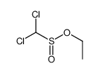 ethyl dichloromethanesulfinate Structure