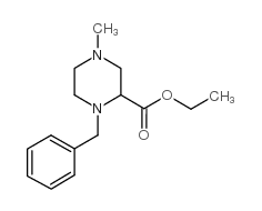 ethyl 1-benzyl-4-methylpiperazine-2-carboxylate structure