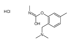 dimethyl-[[4-methyl-2-(methylcarbamoyloxy)phenyl]methyl]azanium,chloride结构式