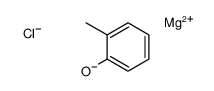 magnesium,2-methylphenolate,chloride结构式