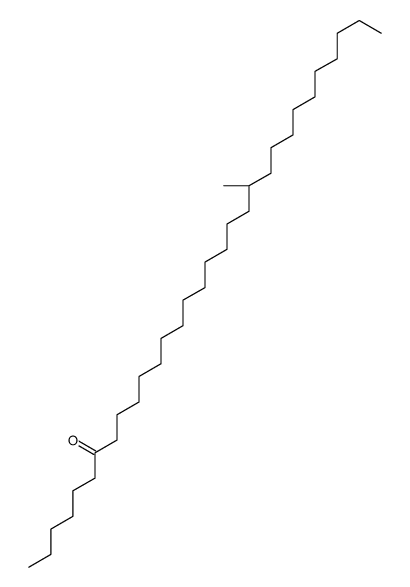 (21S)-21-methylhentriacontan-7-one结构式