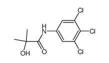 2-Hydroxy-2-methyl-N-(3,4,5-trichloro-phenyl)-propionamide Structure