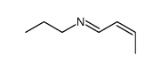 N-propylbut-2-en-1-imine结构式