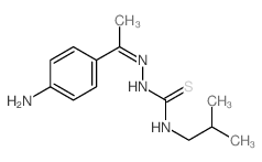 Hydrazinecarbothioamide,2-[1-(4-aminophenyl)ethylidene]-N-(2-methylpropyl)- picture